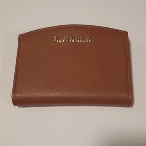 STEVE MADDEN Brown Fold Wallet